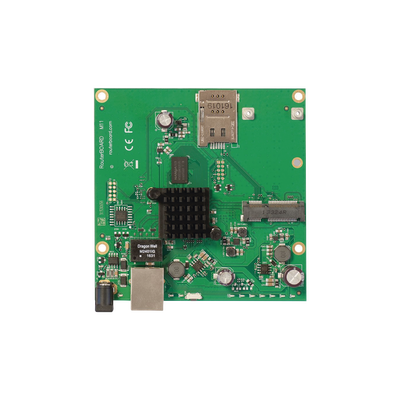 Tarjeta CPU doble núcleo a 800MHz, ranura miniPCIe para un módulo inalámbrico de su elección y ranura SIM incluida.