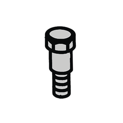 PERNO DE BISAGRA CON JUNTA PARA BARRERA FAAC 620/640