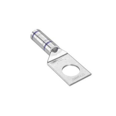 Zapata de compresión LCA6-38-L, para cal. 6 Awg, Barreno para tornillo prisionero de 3/8, 1 Pz