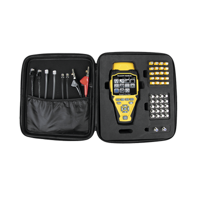 Juego de Probador de Cables de Red con Transmisores Remotos Scout? Pro Max. Detecta la Capacidad de la Red y las Velocidades de Conexión hasta 10 Gbps