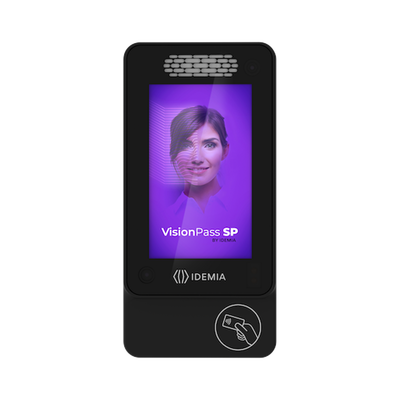 Lector facial Vision Pass SP MD con lector Mifare y Desfire incluido  IP65