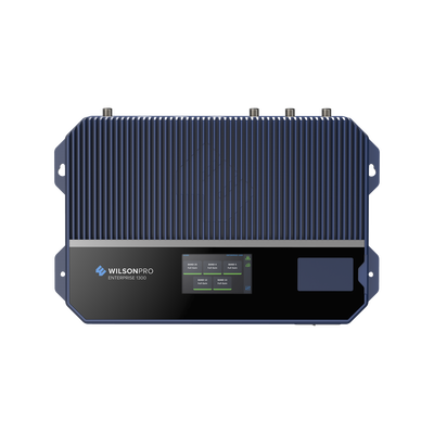 Amplificador de señal celular Enterprise 1300/ Mejora las llamadas convencionales y VoLTE / Soporta los datos de las tecnologías 2G, 3G y 4G de TELCEL, AT&T y MOVISTAR / Función MT y XDR.