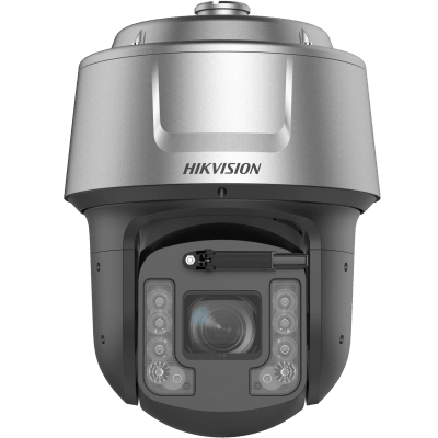 PTZ IP 4 Megapixel / 42X Zoom / 400 mts IR / AutoSeguimiento 3.0 / WDR 150 dB / EIS / Deep Learning / Exterior IP67 / IK10 / Rapid Focus / Hi-PoE / Wiper / Micro SD