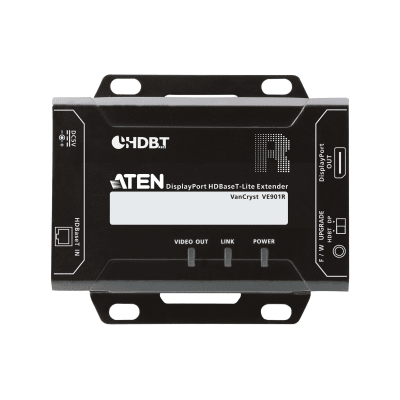 Receptor DisplayPort HDBaseT-Lite | (4K a 40 m; 1080p a 70 m) | (HDBaseT Clase B) 