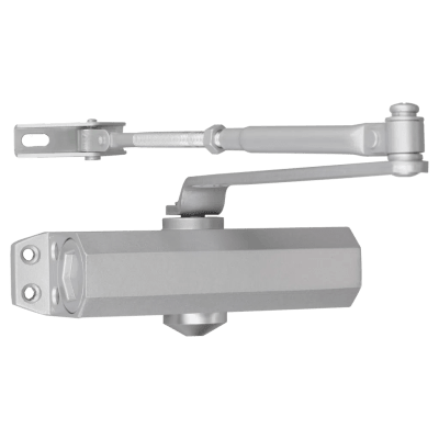 Cierra Puertas  / De Superficie / Puertas de Metal / Puertas de Madera / Ajustable para Tamaños  / Puertas Hasta 65 kg / Incluye Herrajes / Brazos de Acero Forjado