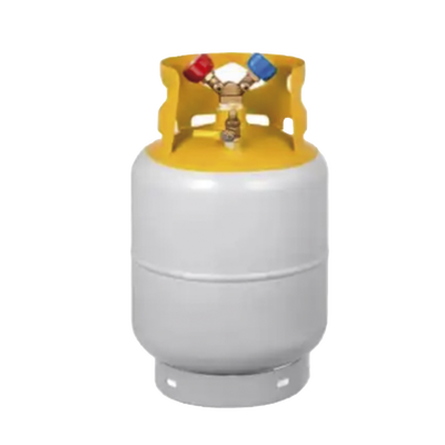 Cilindro/Tanque portátil 30 Libras / para contenido de refrigerante /  Aires Acondicionados / Refrigeración / Climatización Automotriz.        