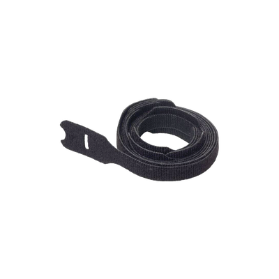 Kit de 10 Cintas de Contacto, de 12.7mm (.50in) de Ancho, 203mm (8in) de Largo, Color Negro