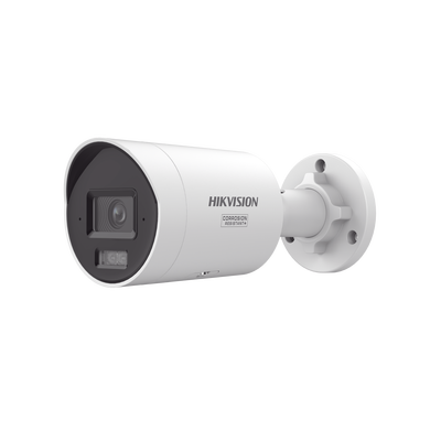 [Dual Light + ColorVu 3.0 + HikAI] Bala IP 4 Megapixel / Lente 2.8 mm / 40 mts IR + Luz Blanca / 2 Microfonos Integrados / Exterior IP67 /  WDR 130 dB / ACUSENSE 3.0 / Metal / NEMA 4X / ACUSEARCH