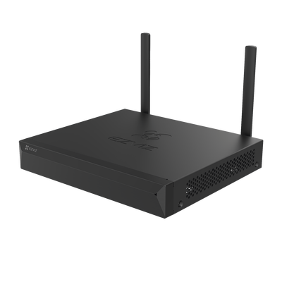 NVR Inalámbrico (WiFi) de 8 Canales IP / Admite Cámaras hasta 5 Megapixel (3K) / Salidas HDMI y VGA  / H.265 / Almacenamiento Expandible hasta 8 TB