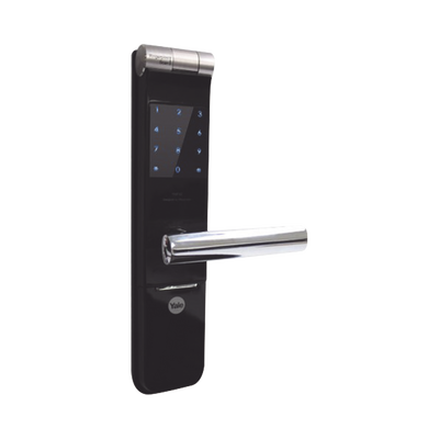 Cerradura Autónoma YMF40 con Teclado y  Biometrica con Huella de Alto Diseño Estético!