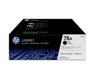TONER HP 78A NEGRO PACK DE 2 CARTUCHOS LASERJET CE278AD