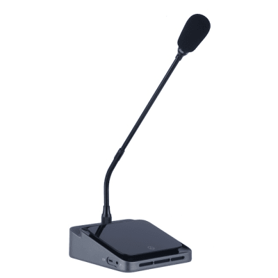 Micrófono Mano Inalámbrico | Rango Frecuencia 470-510MHz, 540-590MHz, 640-690MHz, 807-830MHz | Potencia Salida ≥10dBm | Autonomía >10 Horas | Mute Automático por Caída | Display OLED | 7 Niveles Potencia Aju