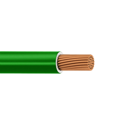 (SLY311) Cable Eléctrico de Cobre Recubierto THW-LS Calibre 12 AWG 19 Hilos Color Verde (100 Metros (328.08 Pies))