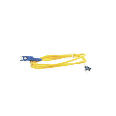 Jumper de Fibra Óptica Monomodo LC/UPC-SC/UPC Simplex de 1 Metro (3.28 Pies)