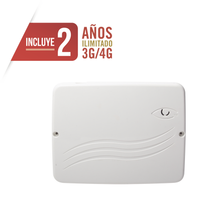 Panel de Alarma Cloud Híbrido 4G LTE / 8 Zonas Cableadas, 32 Inalámbricas / INCLUYE 2 AÑOS 3G/4GLTE ILIMITADOS / Programación 100% vía WEB / ALTA SEGURIDAD  