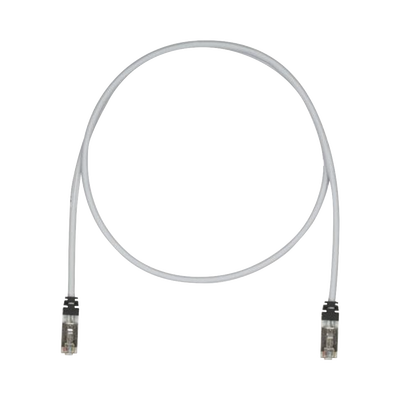 Patch Cord Cat6A, Blindado S/FTP, CM/LS0H, 3 Metros (9.84 Pies), Color Gris