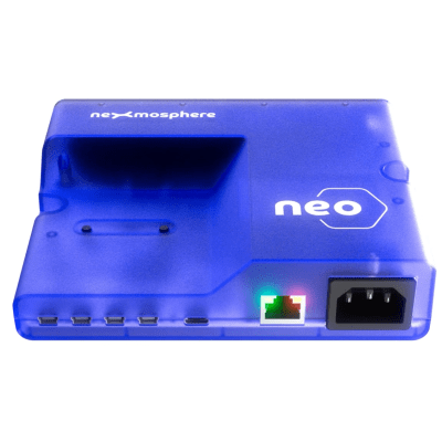Controlador de Potencia NEO 600 Series / 2 Salidas 10A / Medición Individual / Control por API / Programación 16 Horarios / X-talk Interface / Red Ethernet / USB-C