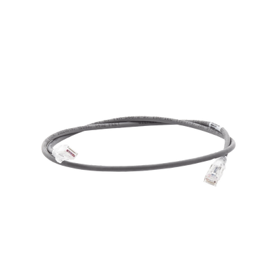 Patch Cord MC6 Modular Cat6 UTP, CM/LSOH1, 0.91 Metros (3 Pies), Color Gris
