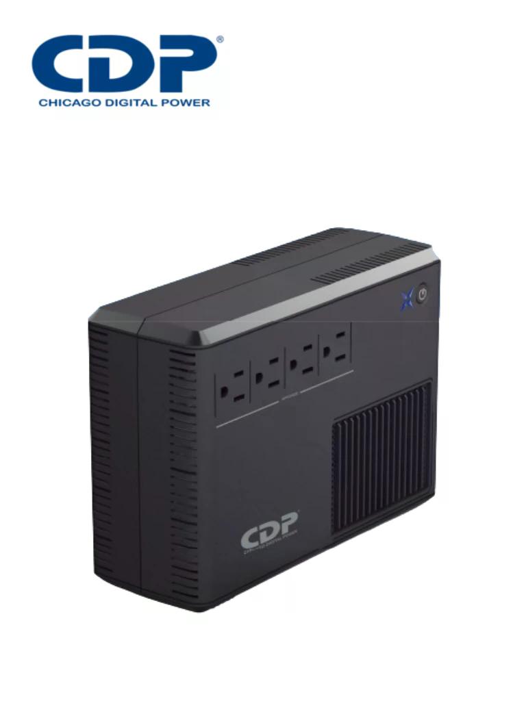 CDP RUPR604 600VA/300W UPS Interactiva AVR 4 Salidas, 175 Julios, 120 Vac