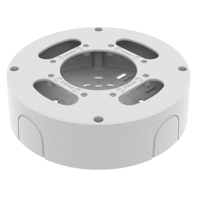Caja de conexion para uso interior compatible con Camaras tipo domo IP Serie X Hanwha, XND-C9083RV, XND-C8083RV, XND-6083RV, XNV-9083R, XND-8082RV