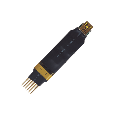 Programador para Receptor de Alarmas / Plug 6 Pogo-Pin / 0.005 kg / USB Plug de 6 Pogo / 75x15x5 mm / Incluye Software de Configuración