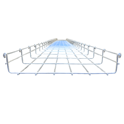 Charola Tipo Malla Línea MallaFils® 300x54 mm para hasta 232 Cables Cat6 / Uso Interior con Acabado EZ / Tramo 3 m