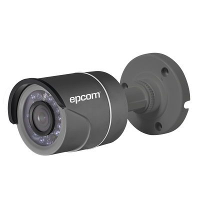 Bullet TURBOHD 720p / METÁLICA / Híbrida / Gran Cobertura / Lente 3.6 mm / IR Inteligente 20 mts / Exterior IP66