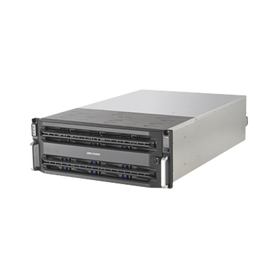 Servidor de Almacenamiento en Red /  Soporta 24 Discos Duros (No incluye Discos Duros) / RAID / Graba 1024 canales IP / Doble procesador