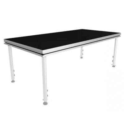 Tarima modular para escenario | 2 metros x 1 metro | aluminio