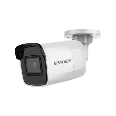 Bala IP 8 Megapixel (4K) / 30 metros IR EXIR / Lente 2.8 mm / WDR 120 dB / PoE / Exterior IP67 / IK10 / Videoanaliticos Integrados / Onvif / MicroSD