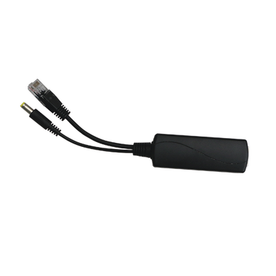 Splitter PoE IN 802.3 af/at / Se Puede Energizar Hasta con 30W / Salida de 12 Vcc 1A (12W) / Instalación es Escritorio (superficie plana) / Idea para cámas IP SIN PoE (CCTV)