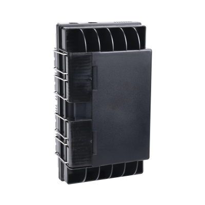 Caja de Empalme de Fibra Óptica, Exterior IP65, Instalación Aérea, Hasta 144 Empalmes