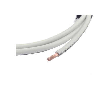 Cable Eléctrico de Cobre Recubierto THW-LS Calibre 12 AWG 19 Hilos Color Blanco (Venta por Metro)