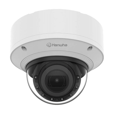 Cámara IP Domo Antivandálica 5MP para interior / Fácil Instalación / Lente Motorizado 3.6 - 9.4mm / IR 50M / WDR 150db / H.265 & WiseStream II 