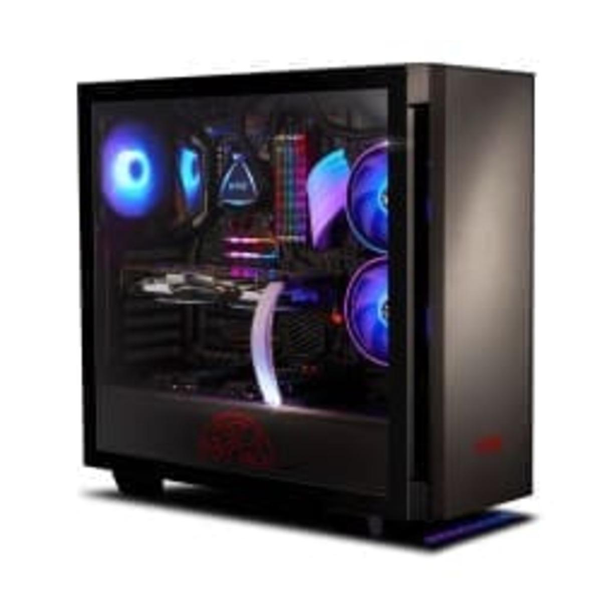 GABINETE XPG INVADER MID-TOWER BLACK 2 FAN (INVADERXMT-BKCWW)