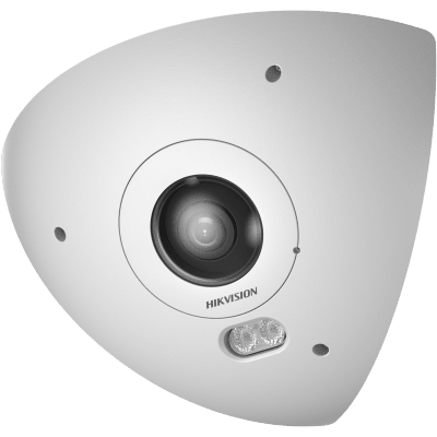 Cámara Fisheye Network DeepinView 6 MP / 360° Panorámica / 2560 × 2560 / IR 15 m (49.2 ft) / IP67 IK10 / Audio Bidireccional / Deep Learning / Heatmap / 20 Modos Visualización