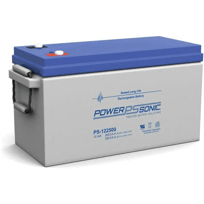 Batería 12V, 260AH, Para Respaldo, Tecnologías AGM/VRLA, 5 Años Vida Útil, Terminales B (M8), Reconocida UL   