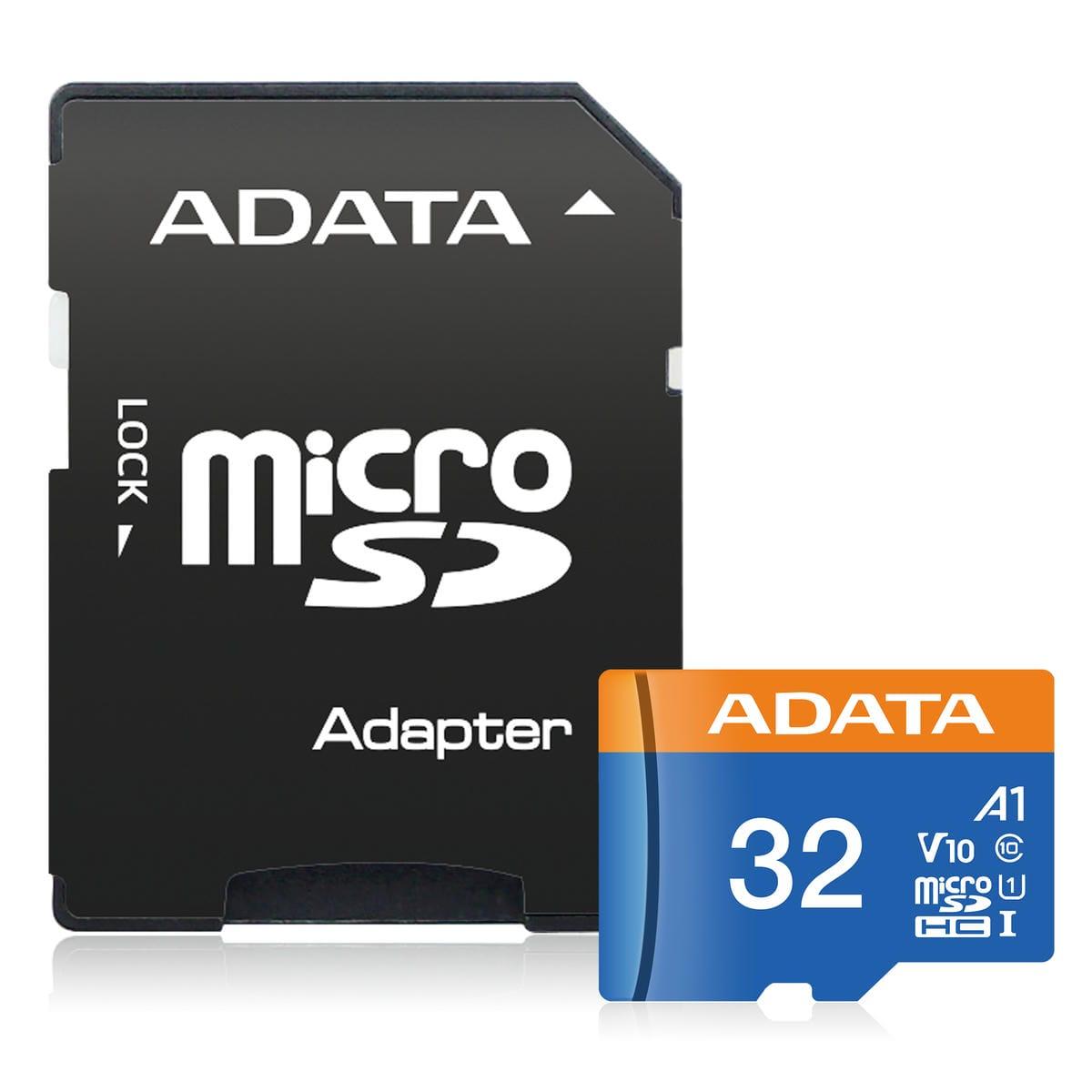 MEMORIA MICRO SDXC ADATA 32GB UHS-I CL10 A1 (AUSDH32GUICL10A1-RA1)
