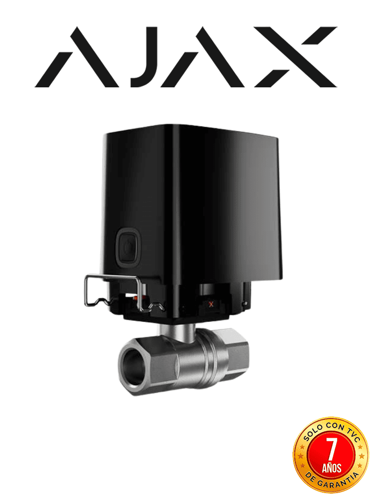 Ajax WaterStop B- Valvula Inteligente de cierre de agua de 3/4 de pulgada/ Color Negro