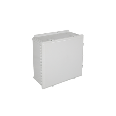 Caja De Policarbonato Opaca, 24x24x10 Pulgadas (60.96x60.96x25.4 cm), IP66, Uso Interior Exterior, Listado UL/cUL