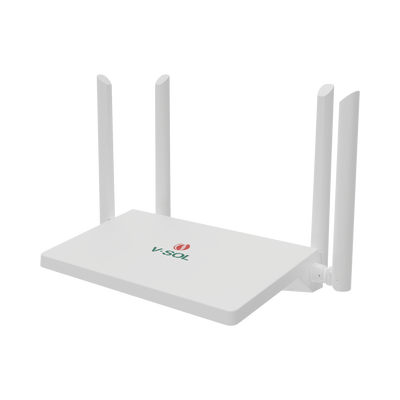 Router Inalámbrico/ WiFi 6 / 4 puertos LAN Gigabit/ Soporta Mesh / Diseño Compacto