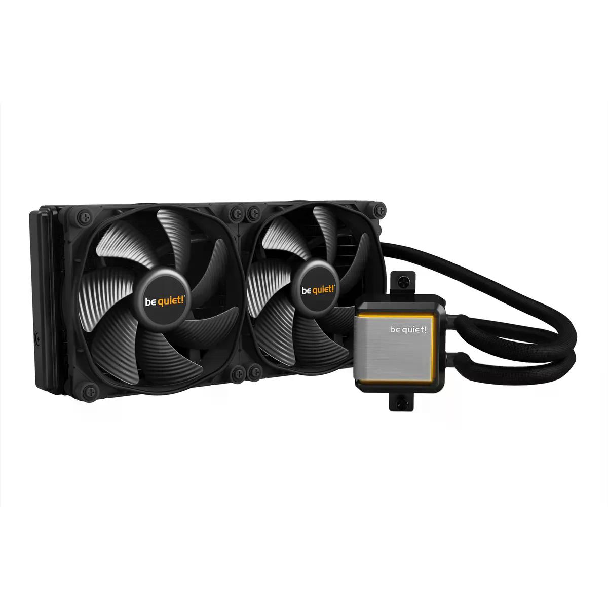 ENFRIAMIENTO LIQUIDO BE QUIET SILENT LOOP 2 280MM 2X 140MM 280MM HASTA 1600RPM NEGRO