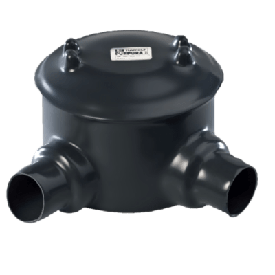 Caja para Áreas Peligrosas con Tapa Tipo GRL de 3/4" (19 mm)/ Con Recubrimiento de PVC e interior de Uretano.