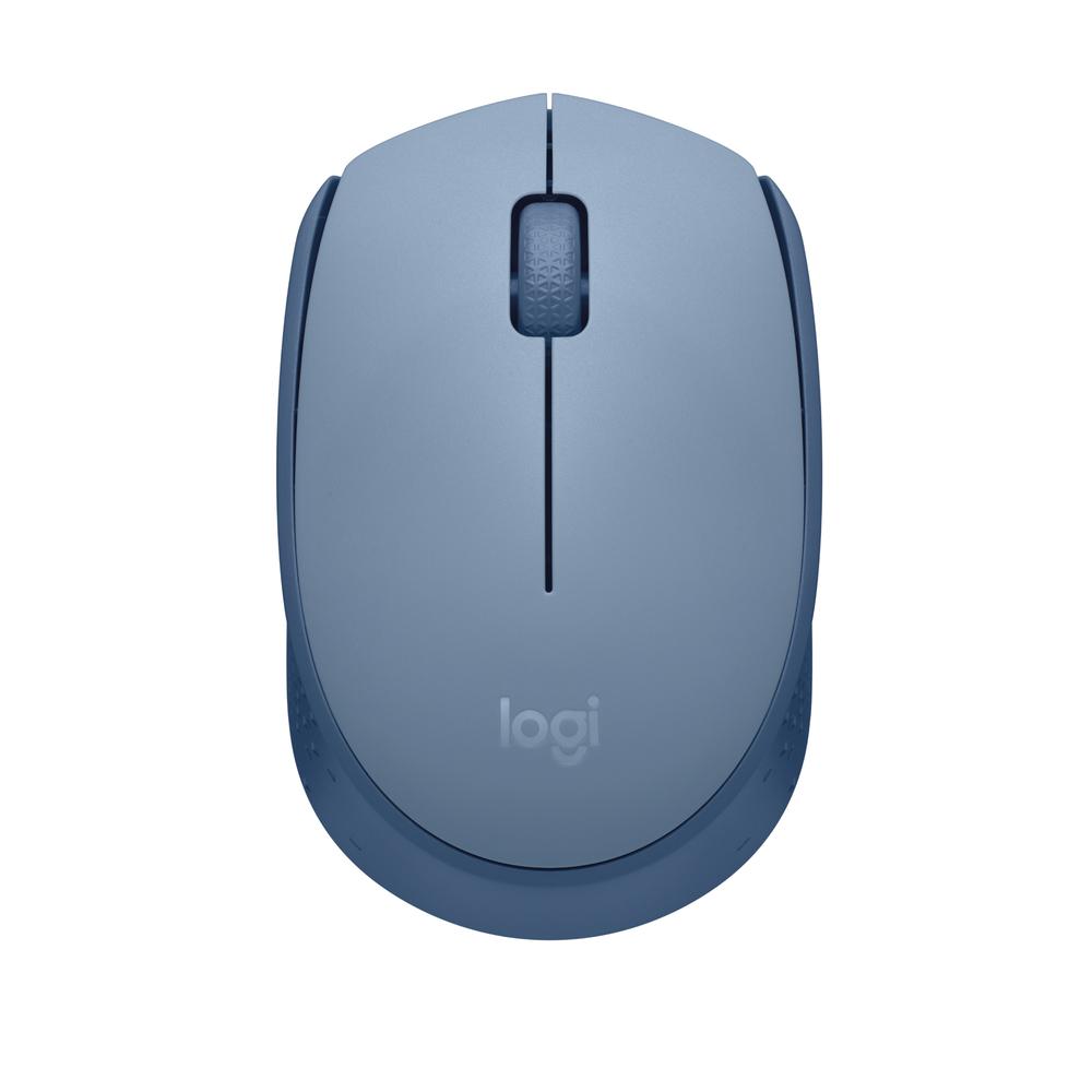 MOUSE LOGITECH M170 OPT USB PLUG&PLAY 1,000 DPI BLUE GREY (910-006863)