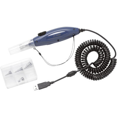 Kit de Inspección de Fibra Óptica / Sonda USB para Video / Conjunto de Puntas Adaptadoras / Limpieza y Verificación de Conectores / Prevención de Fallos por Contaminación