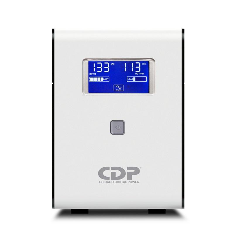 CDP R-SMART1510 1500VA/900W UPS INTERACTIVA AVR 10 SALIDAS, 560 JOULES, PROTECCION RJ45, LCD, SOFTWARE 120 VAC