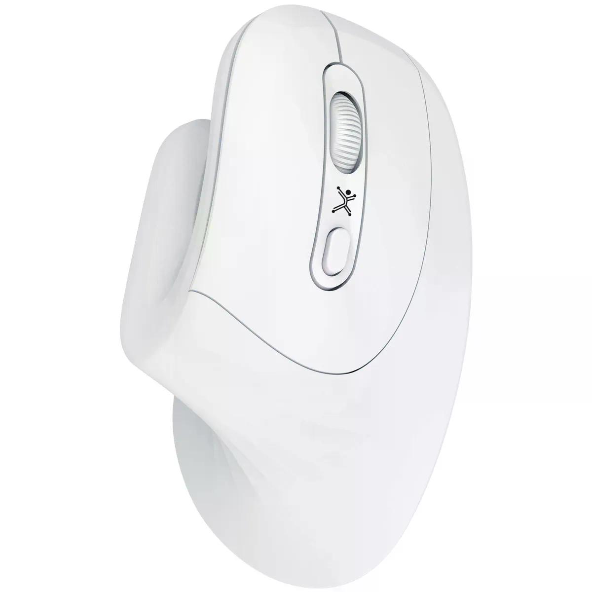 MOUSE ERGONOMICO PERFECT CHOICE SNOUSE INALAMBRICO OPTICO 32.000DPI RF INALAMBRICO BLANCO