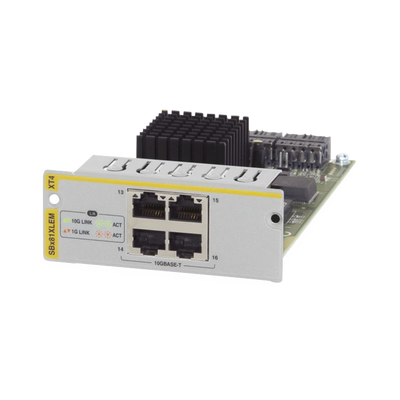 Módulo de expansión 4 x 1/10G RJ45 para SBx81XLEM