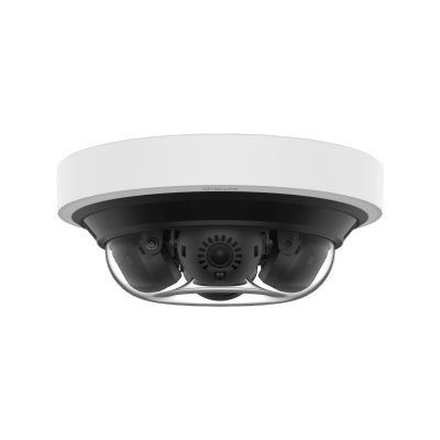 Camara IP Multisensor 16MP (4 Sensores de 4MP)/ WDR 120DB/ Lente fijo 3.19mm/ Inteligencia Artificial/ POE+/ IP66/ NEMA 4X/ IK10/ MICROSD/ IR 15M/ NDAA