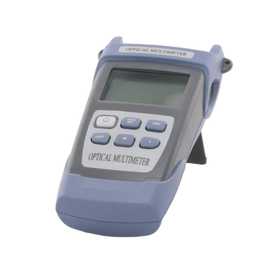 Medidor de Potencia para Fibra Óptica (OPM) / Rango de Medición de -50 a 26dBm Soporta Fibra Monomodo y Multimodo / Soporta Función VFL / Compatible con Conectores SC, FC y ST